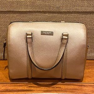 Rose Gold Kate Spade Crossbody Purse